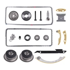 Timing Chain Kit & VVT Gears for 11-17 Buick Regal Chevy Malibu GMC Terrain 2.4L