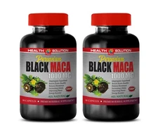 man vitamins supplements - PERUVIAN BLACK MACA - black maca capsules -- (2B)