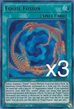 3X Yugioh Fossil Fusion GFP2-EN166 Ultra Rare 1st Edition NM