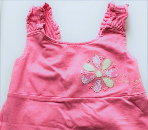 Vintage 2003 Pink Gymboree Leapin Lily Pads Swing Tank Top Shirt Size XXL 7 - Picture 3 of 6