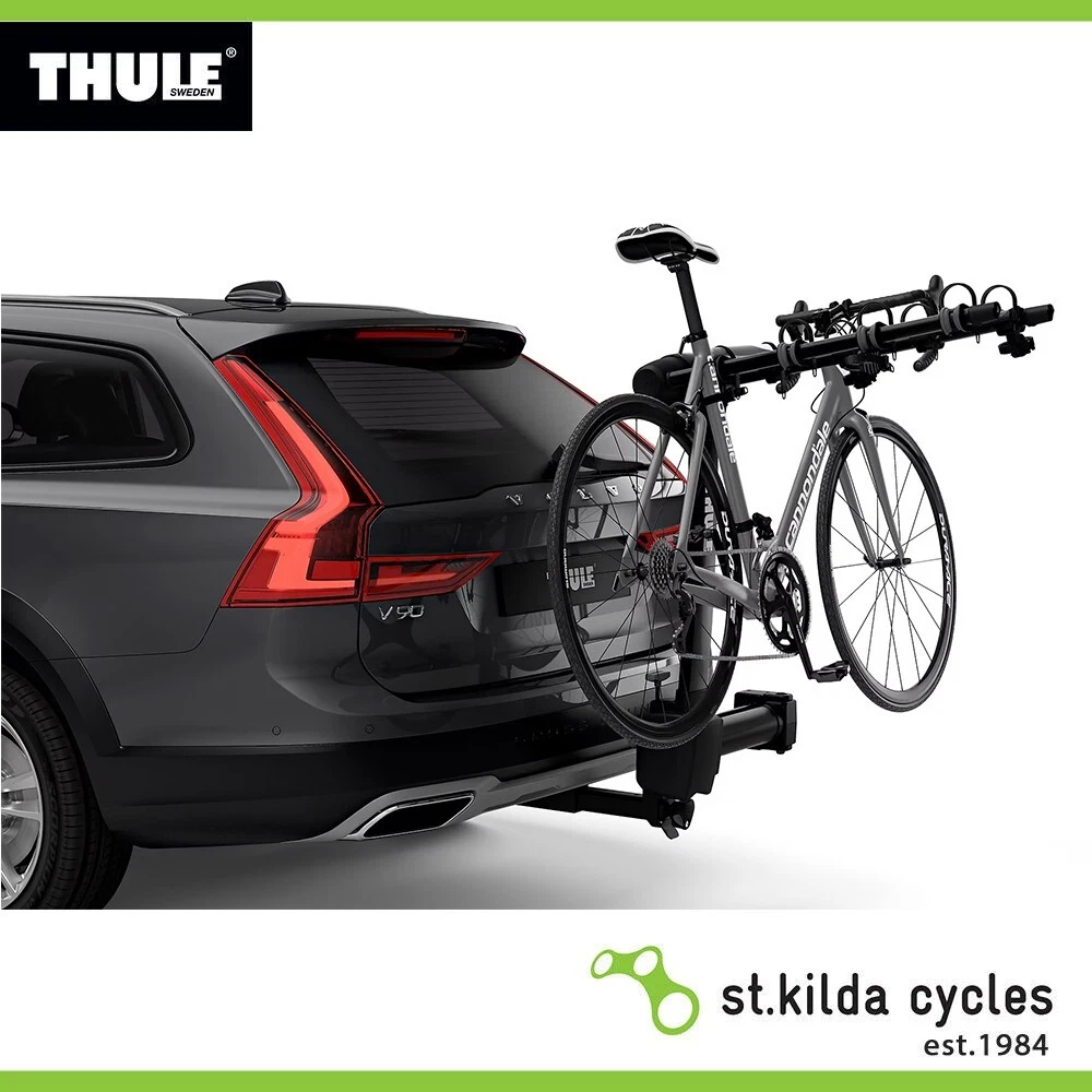 Thule Apex XT Hanging Hitch Mount Swing 4 Bike Rack 9027XT Black