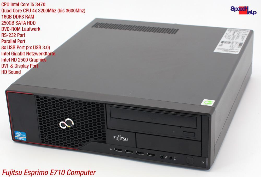 Pc Computer Fujitsu Esprimo E710 D3161 Intel Core I5 3470 Pc Computer Fujitsu Esprimo E710 D3161 Intel Core I5 3470