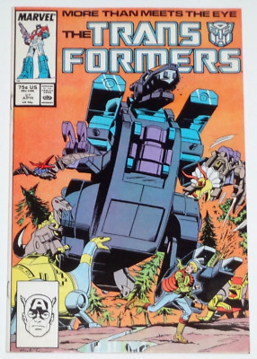 1987 MARVEL COMICS TRANSFORMERS #27 FN/VF ISSUE 1ST APPEARANCE RATBAT TRYPTICON