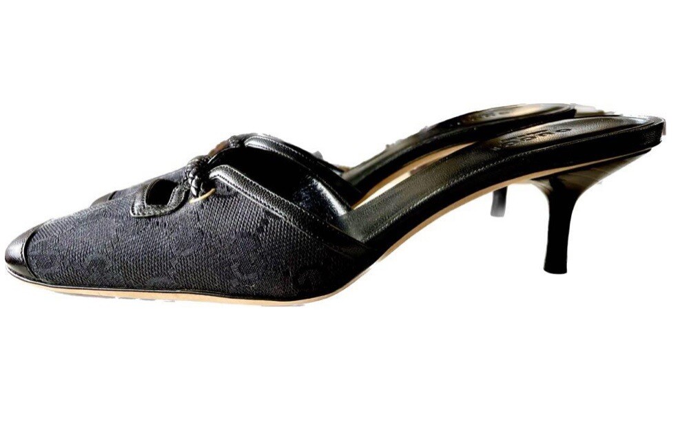 Gucci Monogram Heels - image 3