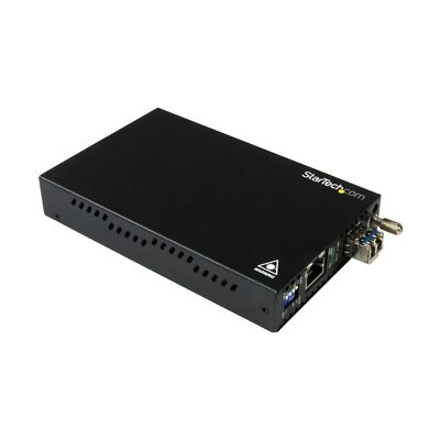 StarTech.com Singlemode (SM) LC Fiber Media Converter for 1Gbe Network - 10km...