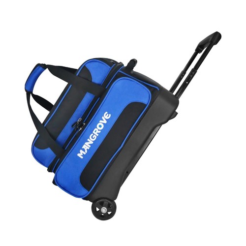 Mangrove 2 Ball Bowling Bag with Wheels, Double Bowling Bags 2 Ball