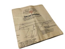 Vintage Lazer Tag Care  Instructions 1986 Worlds Of Wonder WOW