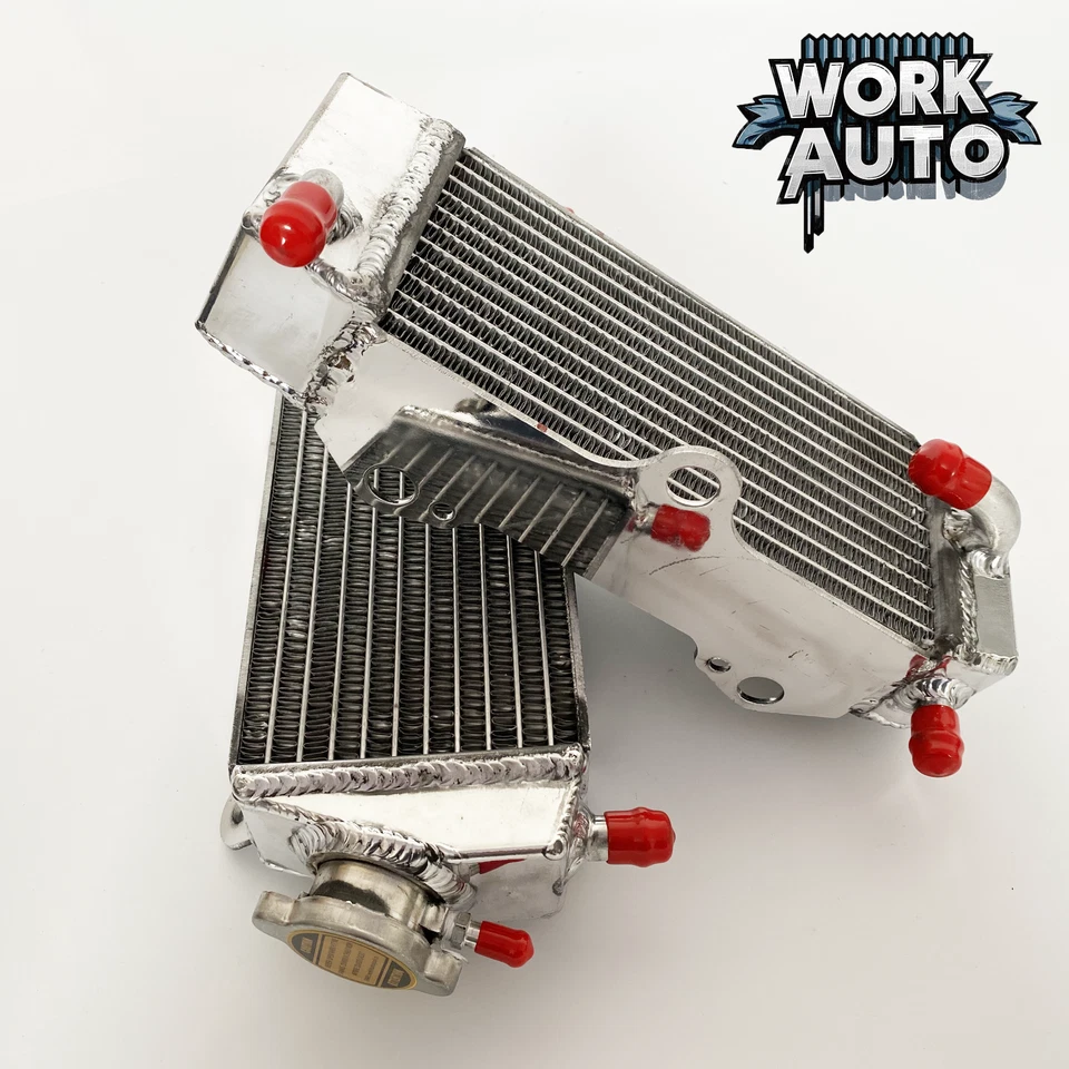 Radiador de refrigeración de aluminio R&L compatible con Yamaha YZ250F 2001-2005 / WR250F 2001-2006 Foto 3 de 4