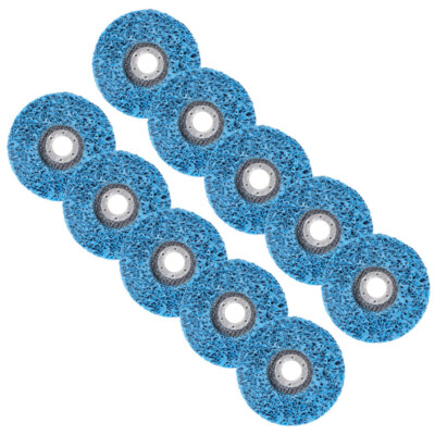 10 Pack 4.5''×7/8'' Strip Disc Wheel Paint Rust Removal For Angle Grinder New