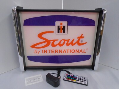 Scout by International LED Display lighted sign lightbox Wall hanging Light