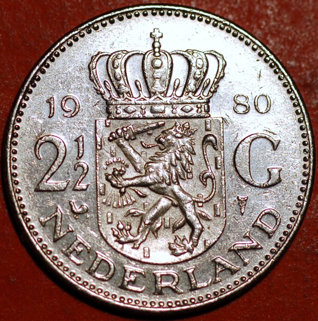 2 1/2 Gulden 1980 Juliana Koning Netherlands | eBay