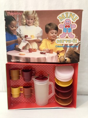 tupperware children's tea set