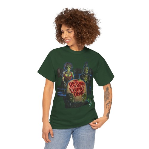 The Return of the Living Dead 1985 Horror Movie T Shirt Unisex Heavy Cotton Tee - Picture 18 of 37