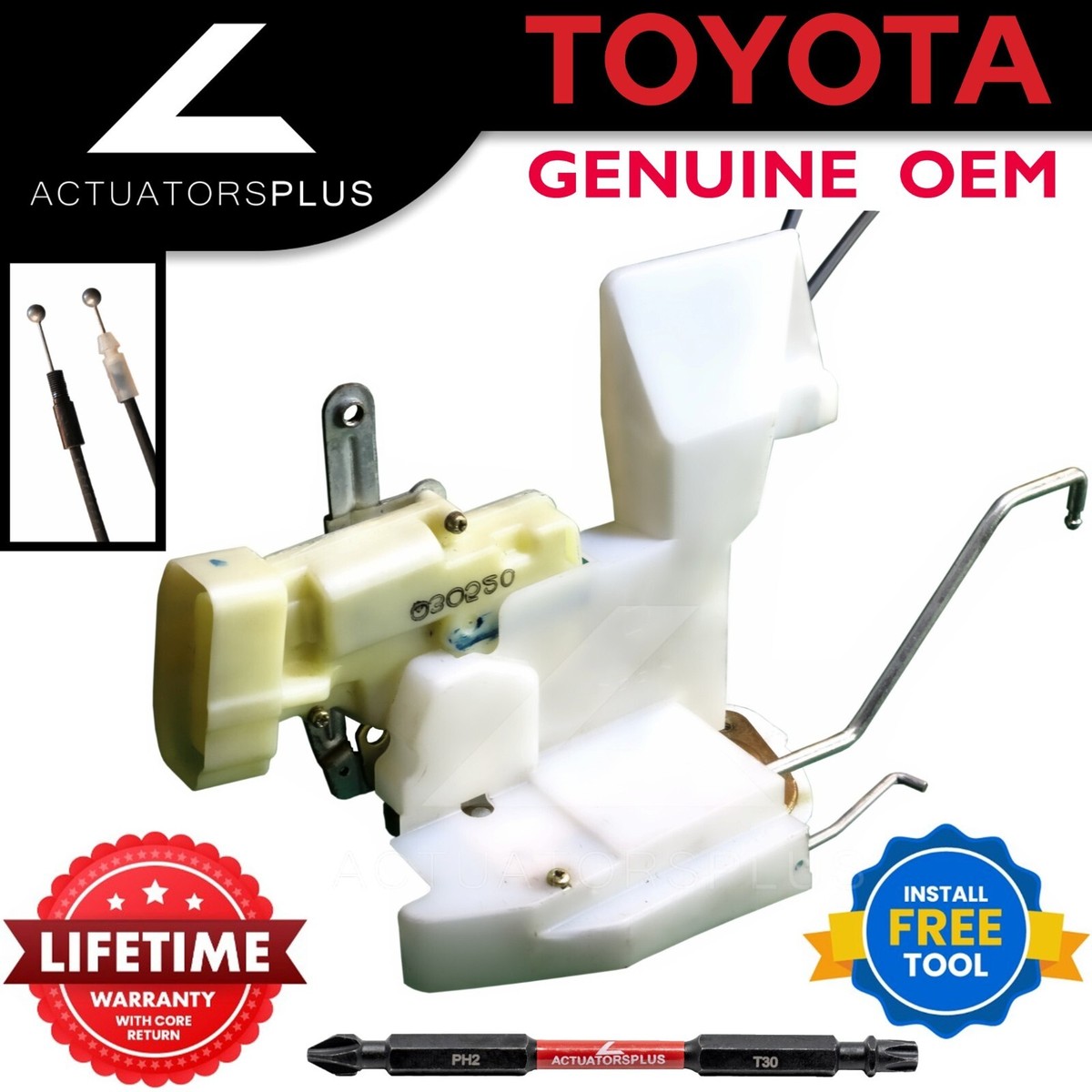 ソヨゴ Toyota Celica OEM Front Left Door Lock Actuator 2000-2005