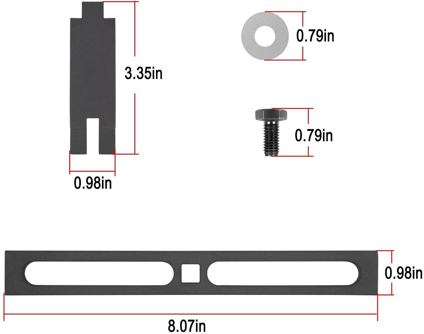 Adjustable Fuel Pump Spanner Wrench & 6599 Universal Fuel Tank Lock