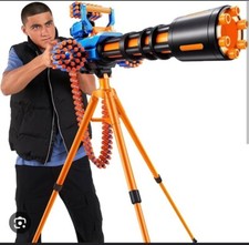 XSHOT Insanity Motorised Gatling Blaster with Tripod Stand 72 Darts - Zuru NEW