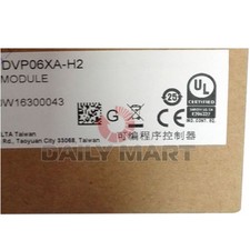 New in Box Delta DVP06XA-H2 PLC Analog Module EH2 Series 4AI/2AO DVP06XAH2 Unit