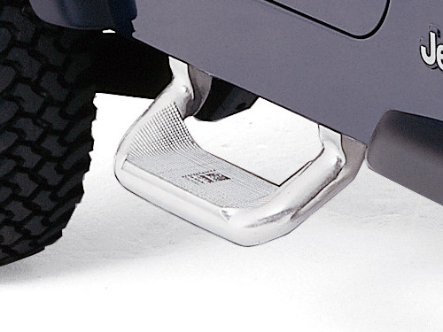 Marchepieds alu poli Jeep Wrangler YJ 1987-1995