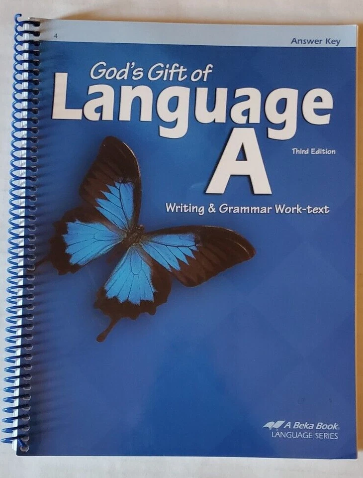 Abeka 4th Grade Language A Book Answer Key & Teacher Quiz Test Key Current - Image 2 of 4