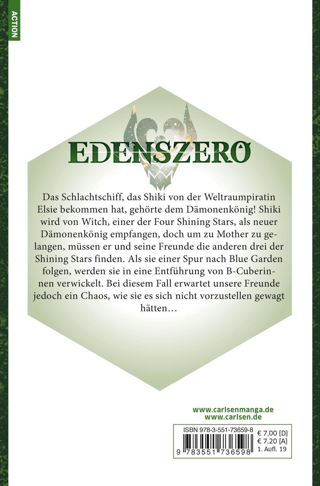 Thumbnail - Edens Zero 3 | Action, Abenteuer, Sci-fi Und Eine Blaue Katze | Hiro