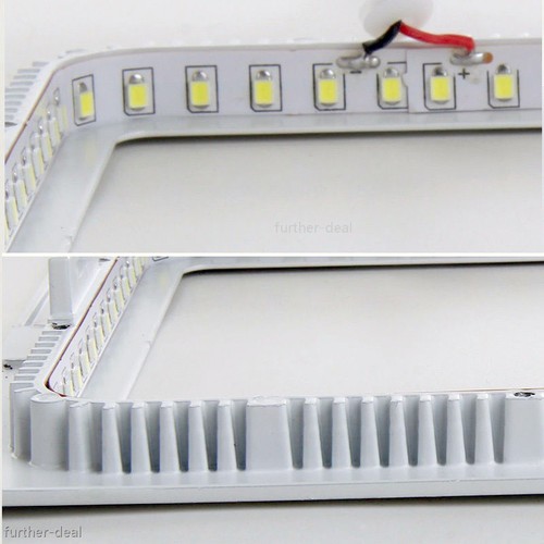 9W 12W 15W 18W 21W LED Recessed Ceiling Panel Down Lights Fixture Lamp White AC - Picture 4 of 26