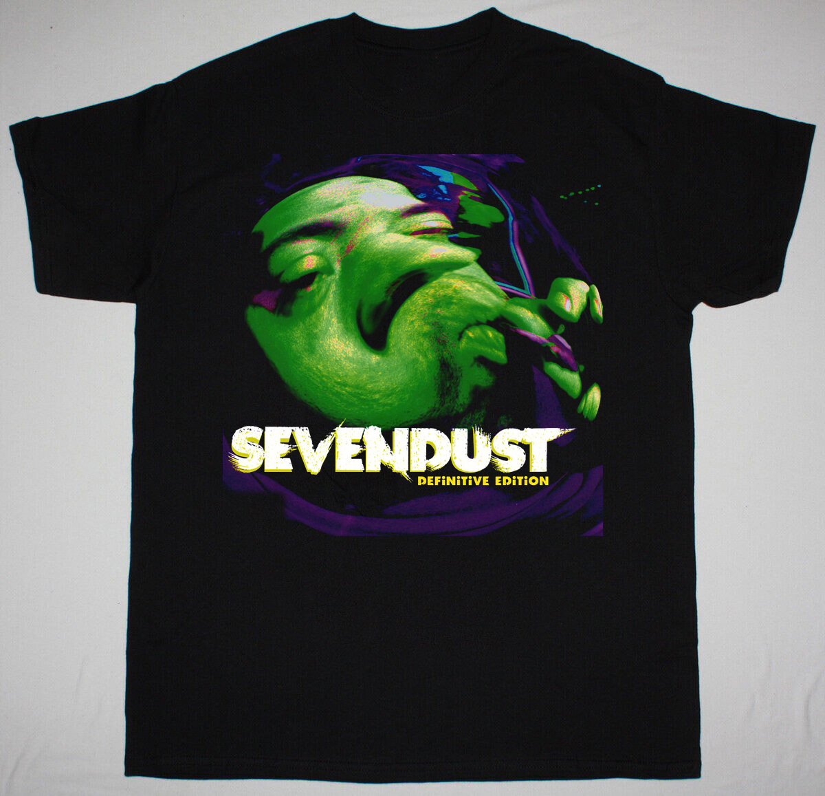 Sevendust Shirt Sevendust Band Short Sleeve Cotton Black All Size
