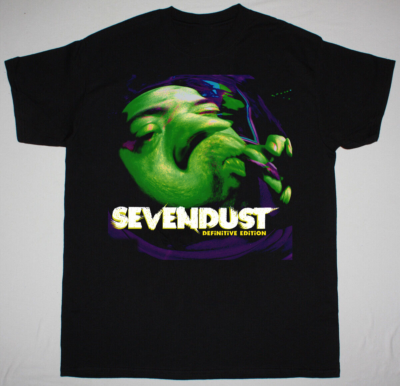 Sevendust Shirt Sevendust Band Short Sleeve Cotton Black All Size