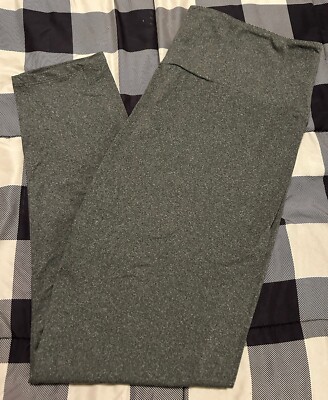 Women's Plus Size Solid Gray Yoga Band Leggings Size 4X, BNWOT From Temu 