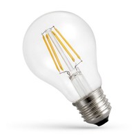 Spectrum Led Filament A60 Birne 8,5W =75W E27 Klar 1100Lm Warmweiß 2700K Dimmbar