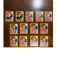 2026 Panini FIFA World Cup Paraguay Gold Stickers Lot of 13