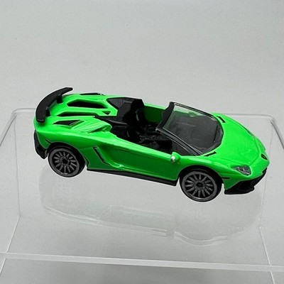 Majorette Lamborghini Aventador SV Roadster grün Diecast Modellauto B12