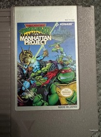 TMNT 3 Teenage Mutant Ninja Turtles III Manhattan Project NES Nintendo Game