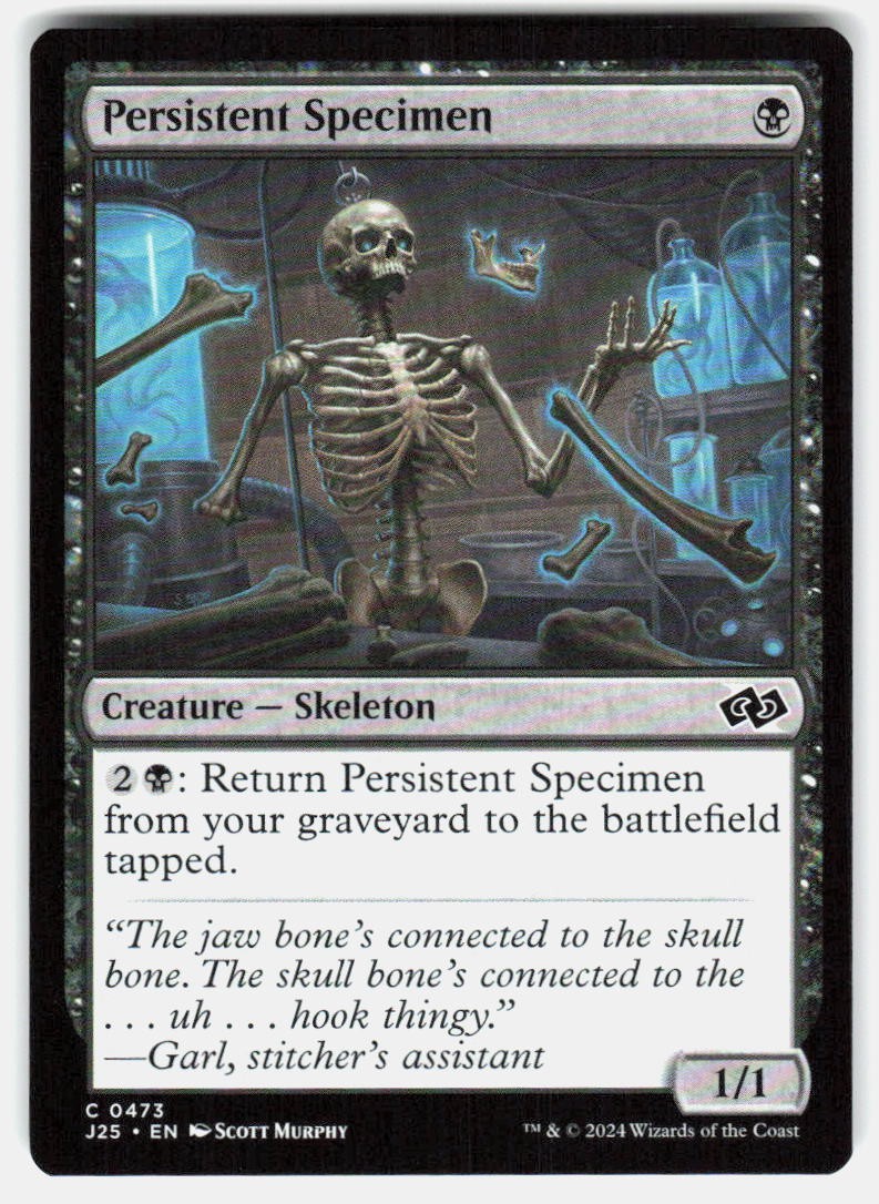 Persistent Specimen 473 C Foundations Jumpstart NM MTG