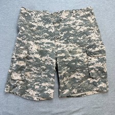 Rothco BDU Shorts Mens XL Digital Camouflage Cargo Military Utility Drawstring