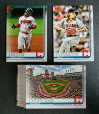2019 Topps  Cleveland Indians ~ 27 Card Team Set Series 1 & 2