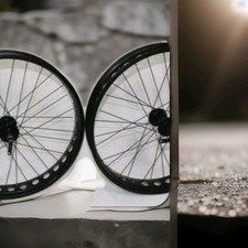 Fatbike Laufradsatz 24" QR 80mm Schwarz 135/170 8-/9-/10-Fach Bulls FAT BIKE