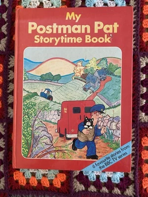 1989 Big Postman Pat Hardback Six Story’s My Postman Pat Story time Book - Image 1 of 4