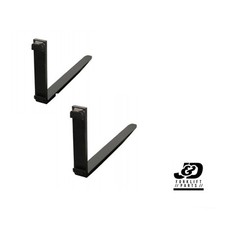 NEW CLASS III 3 72" FORKS 1.75 X 5 X 72 CL3 PAIR 6FT SET FORKLIFT FREE FREIGHT!
