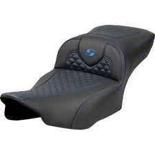 Saddlemen 823-07-20901 RoadSofa Seat Extended Reach Dragon Scale Stitch 23-24