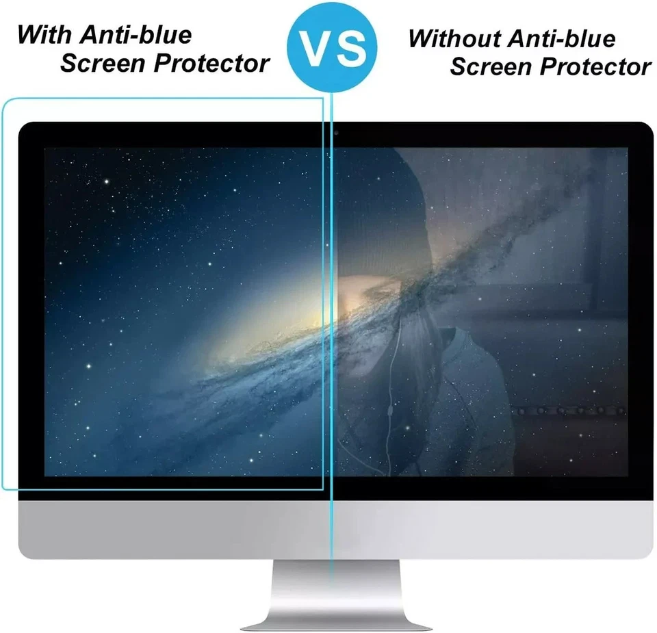 Universal ,Blue Light Screen Protector for 23" - 24" Desktop PC Monitor .New - Image 3 of 4