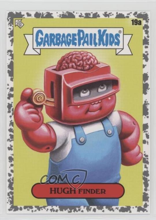 2024 Topps Garbage Pail Kids: Kids At Play Gray #19a Hugh Finder front