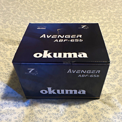 Okuma Avenger ABF-65b Size 65 Spinning Reel 6BB+1RB 4.8:1 w/ Box