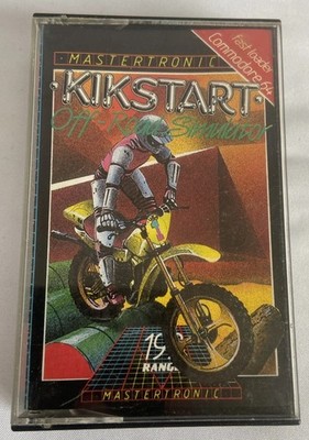 Kikstart Off Road Simulator Commodore 64 C64 Spiel 1985 Kassette Mastertronic