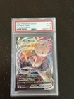 2021 POKEMON SWORD & SHIELD FUSION STRIKE #114 FULL ART/MEW VMAX PSA 9