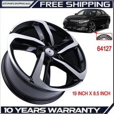 For Honda Accord 2018-22 Aluminum Alloy Wheel Rim 19 X 8.5 Machined Black 6412