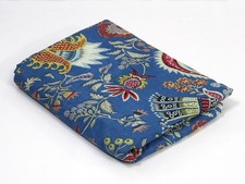 Indian Screen Printed 100%Cotton 2 Yard Fabric NO TARRIF CHARGES 100%✅ZK_338