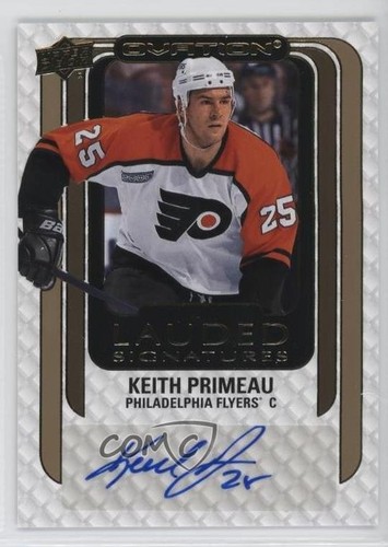 2022 Upper Deck Ovation Lauded Signatures Tier 1 Gold 13/15 Keith Primeau Auto
