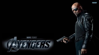 Marvel the avengers nick fury samuel l jackson Custom Gaming Mat Desk 5717