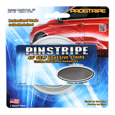 Sharpline Prostripe Pinstriping Tape Single Stripe : 1/16 in. x 40 ft. Charcoal