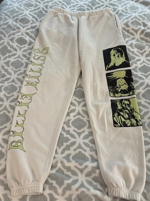 Billie Eilish Sweatpants Small Happier Than Ever World Tour Terry Lined Jogger